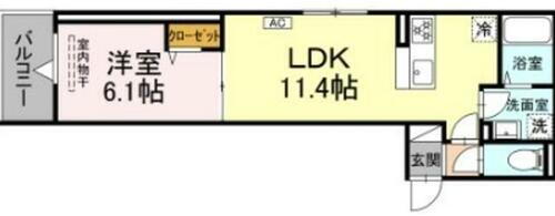 東京都足立区六町２丁目 六町駅 1LDK アパート 賃貸物件詳細