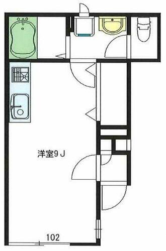 東京都中野区野方２丁目 野方駅 ワンルーム アパート 賃貸物件詳細