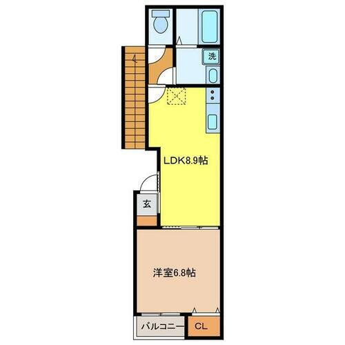 長崎県長崎市矢の平４丁目 賃貸アパート