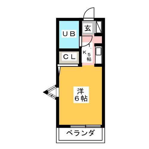 東京都町田市大蔵町 鶴川駅 1K アパート 賃貸物件詳細