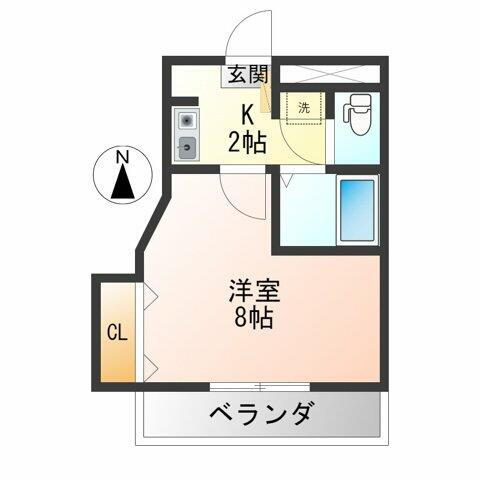 山形県山形市緑町２丁目 北山形駅 1K マンション 賃貸物件詳細