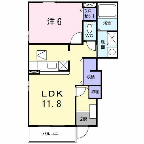 愛知県岩倉市鈴井町北新溝廻間 石仏駅 1LDK アパート 賃貸物件詳細