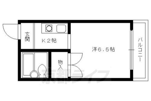京都府京都市上京区上御霊前通室町西入玄蕃町 鞍馬口駅 1K マンション 賃貸物件詳細