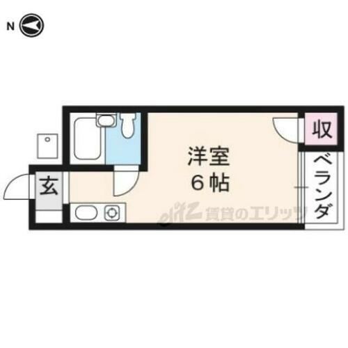 京都府京都市北区紫野下柏野町 北野白梅町駅 1K マンション 賃貸物件詳細