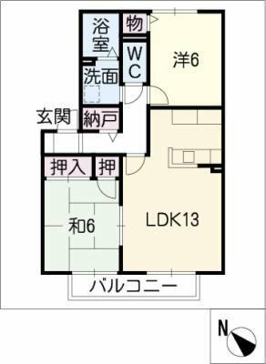 三重県四日市市川島新町 伊勢川島駅 2LDK アパート 賃貸物件詳細