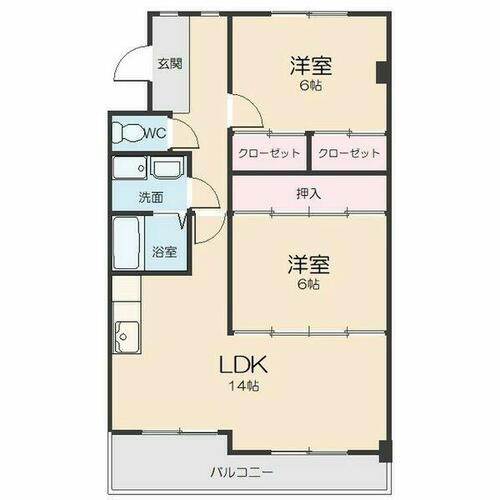 愛知県名古屋市緑区桃山２丁目 神沢駅 2LDK マンション 賃貸物件詳細