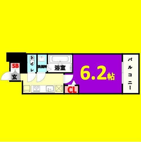 愛知県名古屋市中村区若宮町４丁目 太閤通駅 1K マンション 賃貸物件詳細