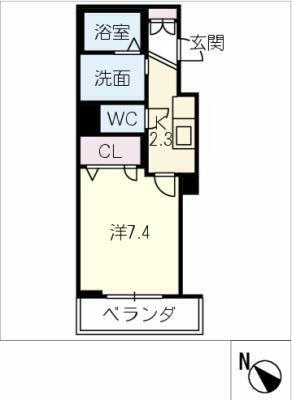 愛知県知立市堀切２丁目 知立駅 1K マンション 賃貸物件詳細