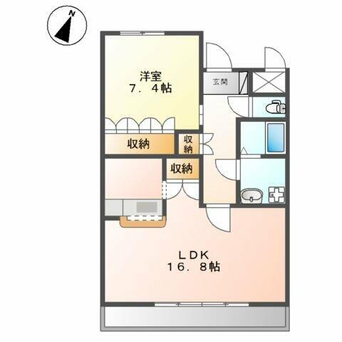 愛知県みよし市根浦町２丁目 黒笹駅 1LDK アパート 賃貸物件詳細