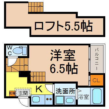 愛知県名古屋市中村区高道町５丁目 本陣駅 1SK アパート 賃貸物件詳細
