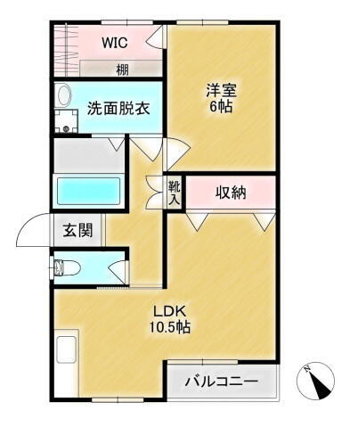 埼玉県さいたま市見沼区東大宮６丁目 東大宮駅 1LDK アパート 賃貸物件詳細