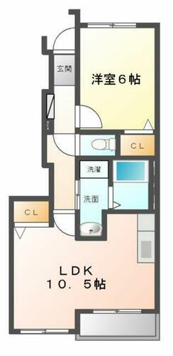 アルバ 1階 1LDK 賃貸物件詳細