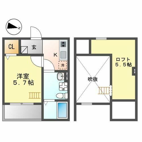愛知県名古屋市中村区北畑町３丁目 黄金駅 1SK アパート 賃貸物件詳細