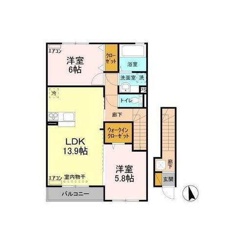 茨城県坂東市沓掛 賃貸アパート