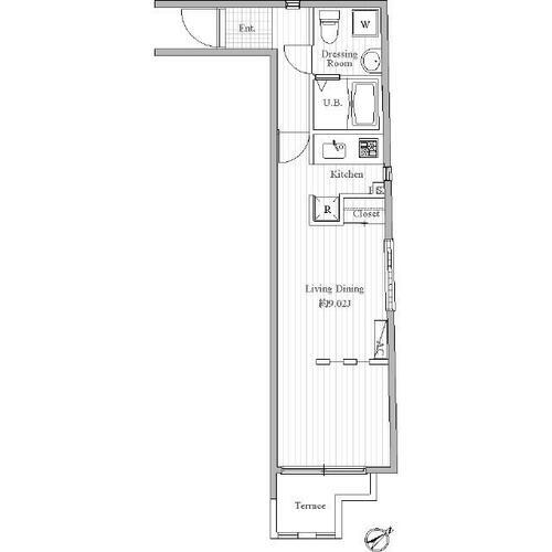東京都中野区弥生町４丁目 中野新橋駅 1K マンション 賃貸物件詳細