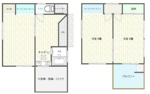 埼玉県新座市新堀２丁目 清瀬駅 2DK 一戸建て 賃貸物件詳細