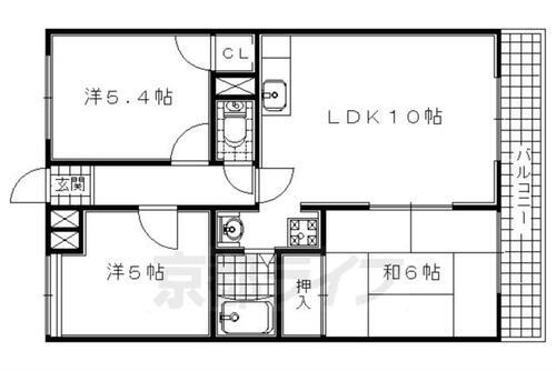 京都府京田辺市田辺辻 新田辺駅 3LDK マンション 賃貸物件詳細