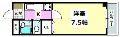 大阪府茨木市春日１丁目 茨木駅 1K マンション 賃貸物件詳細