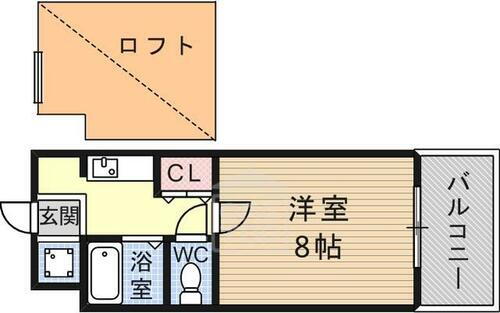 大阪府茨木市田中町 茨木市駅 1K マンション 賃貸物件詳細