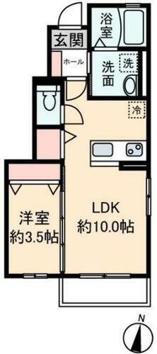 神奈川県横浜市旭区白根１丁目 鶴ケ峰駅 1LDK アパート 賃貸物件詳細