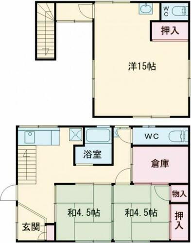 本丸町戸建 2SLDK 賃貸物件詳細