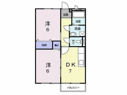 茨城県つくば市筑穂２丁目 つくば駅 2DK アパート 賃貸物件詳細