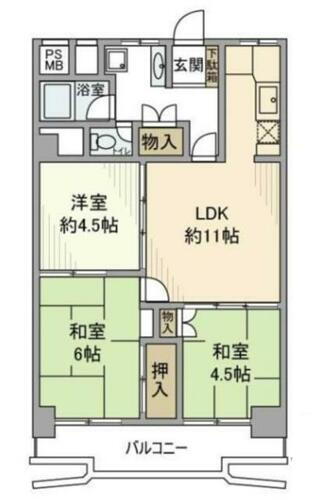 東京都渋谷区代々木１丁目 代々木駅 3LDK マンション 賃貸物件詳細