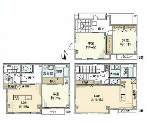 東京都品川区豊町６丁目 賃貸一戸建て