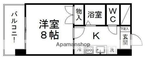 宮城県仙台市宮城野区燕沢東３丁目 東仙台駅 1K マンション 賃貸物件詳細