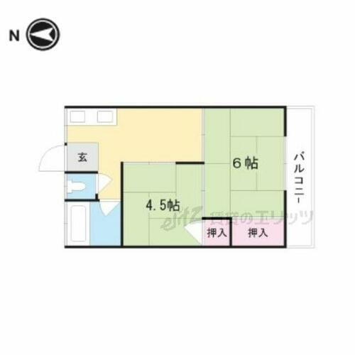 大阪府茨木市沢良宜西２丁目 沢良宜駅 2K アパート 賃貸物件詳細