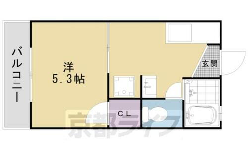 京都府京都市北区上賀茂菖蒲園町 北山駅 1K アパート 賃貸物件詳細