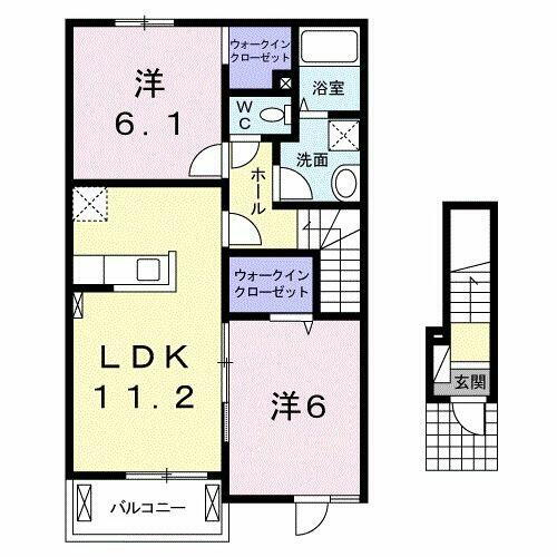 茨城県水戸市内原町 内原駅 2LDK アパート 賃貸物件詳細