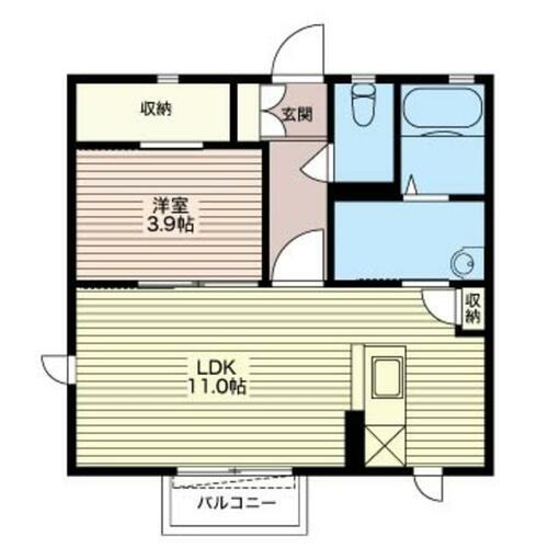 茨城県日立市多賀町２丁目 常陸多賀駅 1LDK アパート 賃貸物件詳細