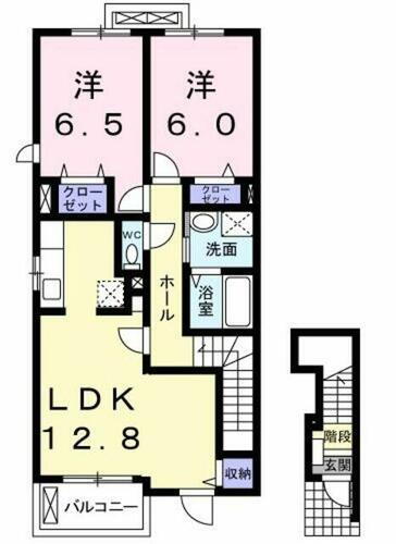 神奈川県横浜市都筑区東山田１丁目 北山田駅 2LDK アパート 賃貸物件詳細