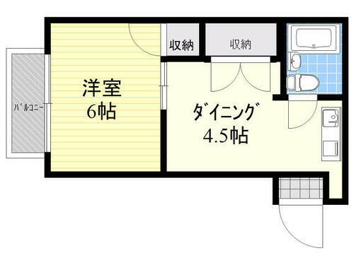 大分県大分市新川町１丁目 大分駅 1DK アパート 賃貸物件詳細