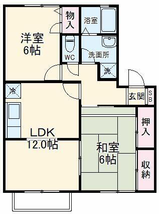 埼玉県川越市大字上寺山 川越駅 2LDK アパート 賃貸物件詳細