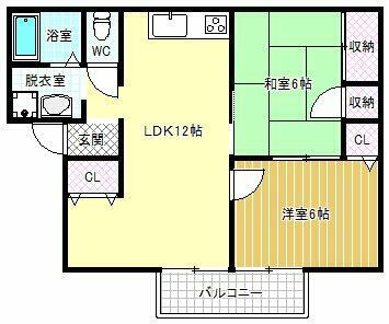 サニーコート津田 1階 2LDK 賃貸物件詳細