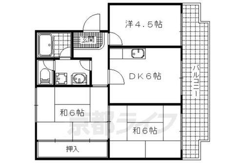 滋賀県大津市南志賀４丁目 南滋賀駅 3DK マンション 賃貸物件詳細