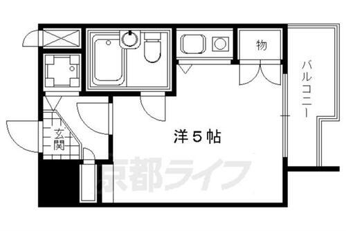 ライオンズマンション京都河原町 5階 ワンルーム 賃貸物件詳細
