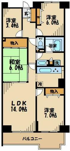 東京都府中市天神町１丁目 府中駅 3SLDK マンション 賃貸物件詳細