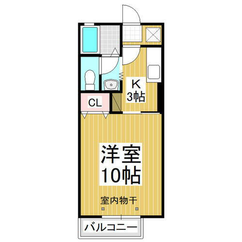 長野県長野市大字東和田 長野駅 1K アパート 賃貸物件詳細