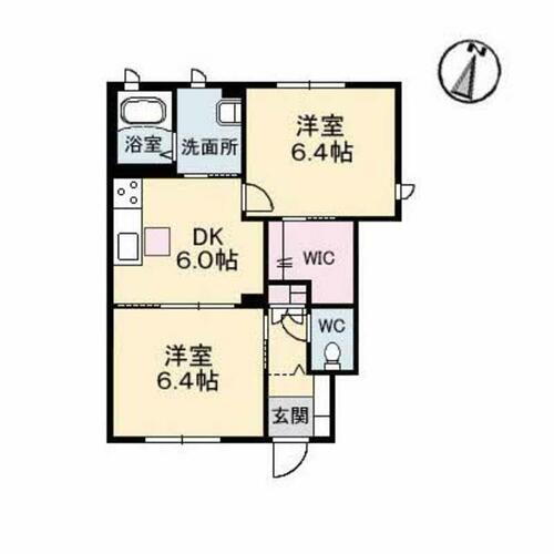 岡山県倉敷市西阿知町新田 2DK アパート 賃貸物件詳細