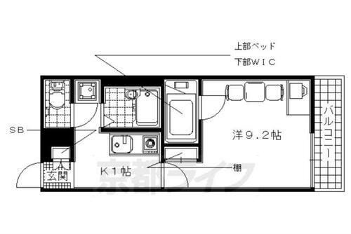 京都府京田辺市三山木中央１丁目 ＪＲ三山木駅 1K アパート 賃貸物件詳細