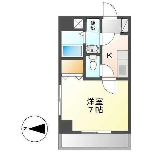 愛知県名古屋市中川区柳川町 日比野駅 1K マンション 賃貸物件詳細
