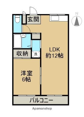 愛媛県新居浜市宇高町１丁目 多喜浜駅 1LDK アパート 賃貸物件詳細