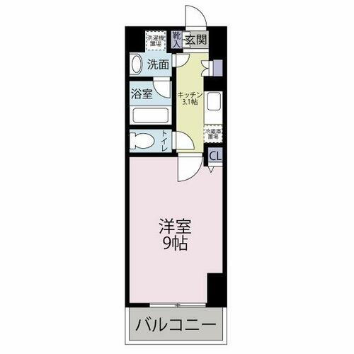 千葉県千葉市中央区問屋町 千葉駅 1K マンション 賃貸物件詳細