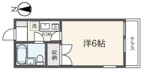 東京都三鷹市下連雀６丁目 三鷹駅 1K アパート 賃貸物件詳細