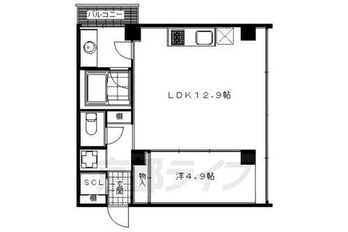 京都府京都市中京区宗林町 烏丸御池駅 1LDK マンション 賃貸物件詳細