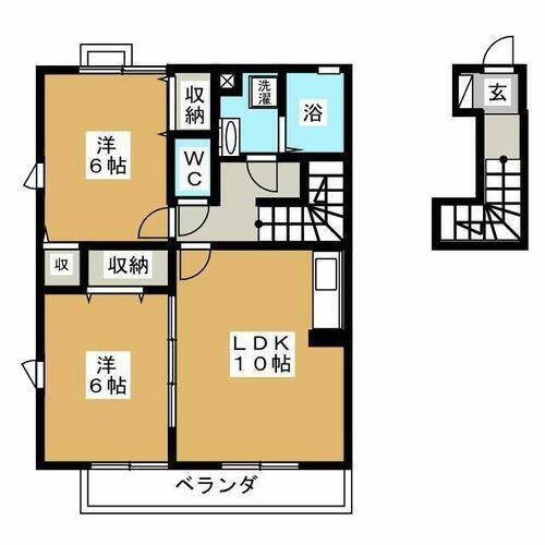 神奈川県横浜市戸塚区俣野町 戸塚駅 2LDK アパート 賃貸物件詳細