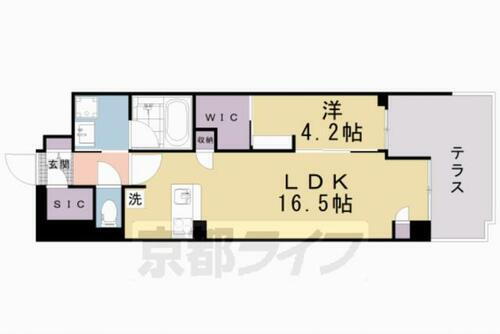 シャーメゾン京都御所西 1階 1LDK 賃貸物件詳細